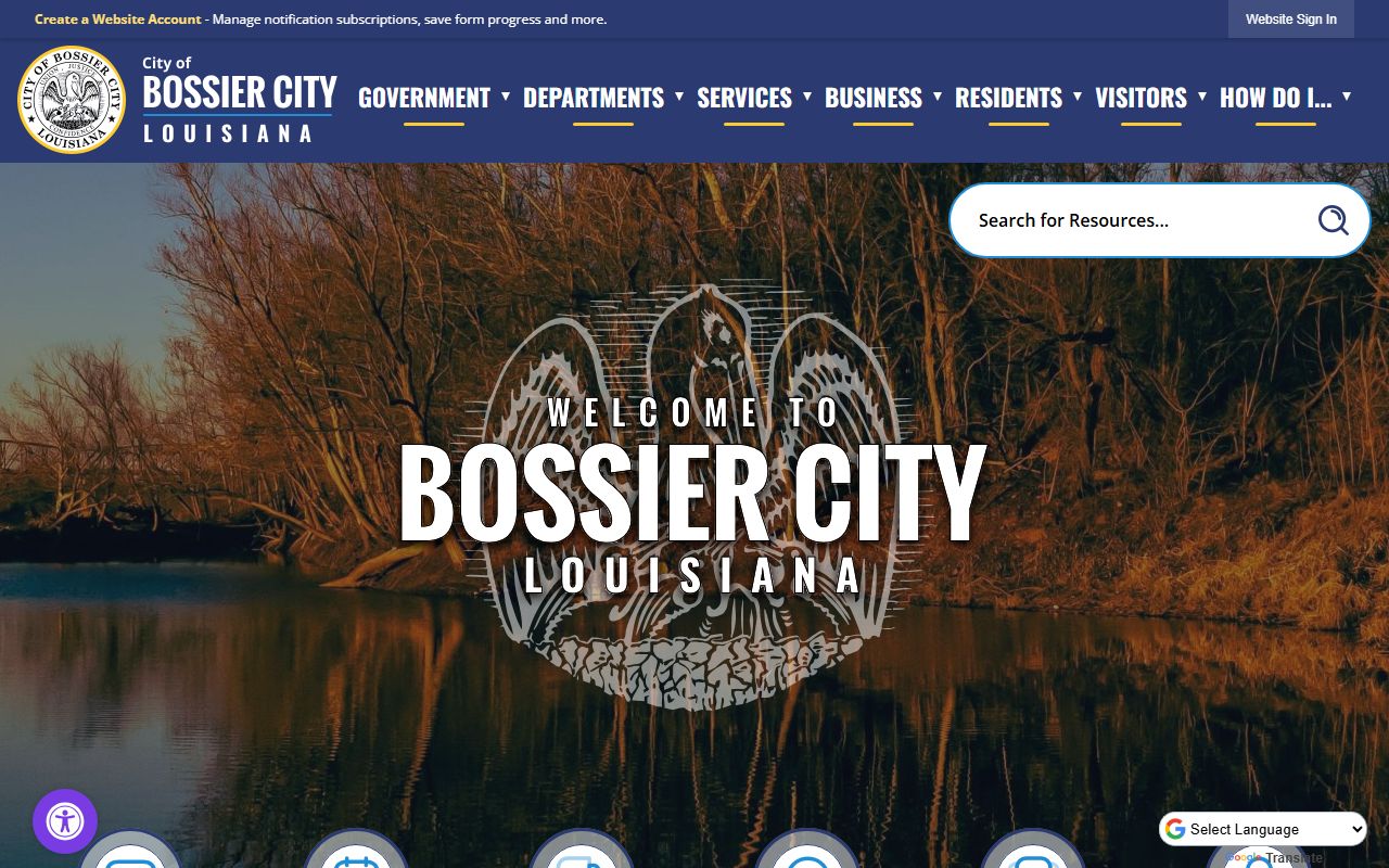 City of Bossier City official website
