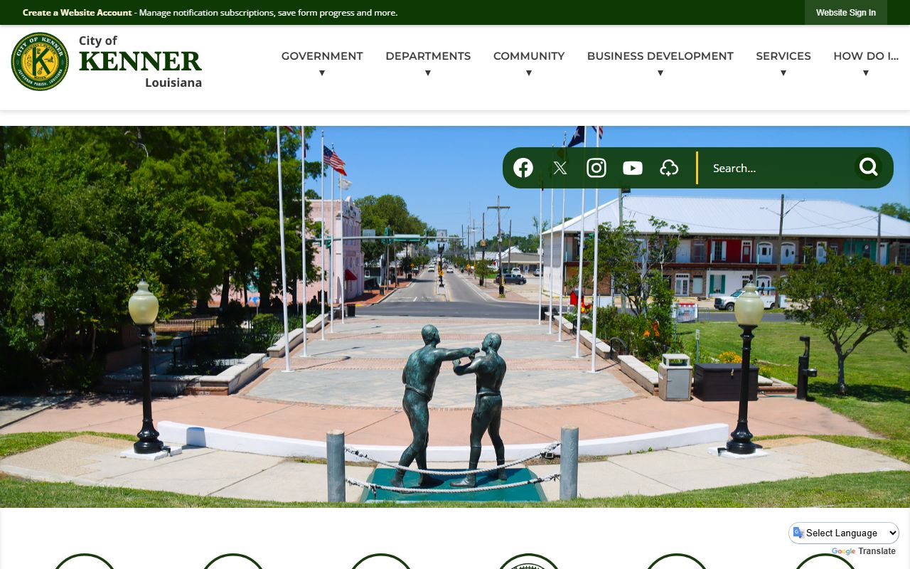 City of Kenner official government website